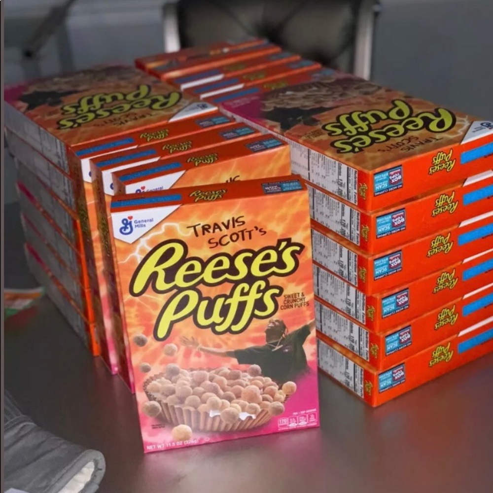 travis scott BRAND NEW REESES PUFFS